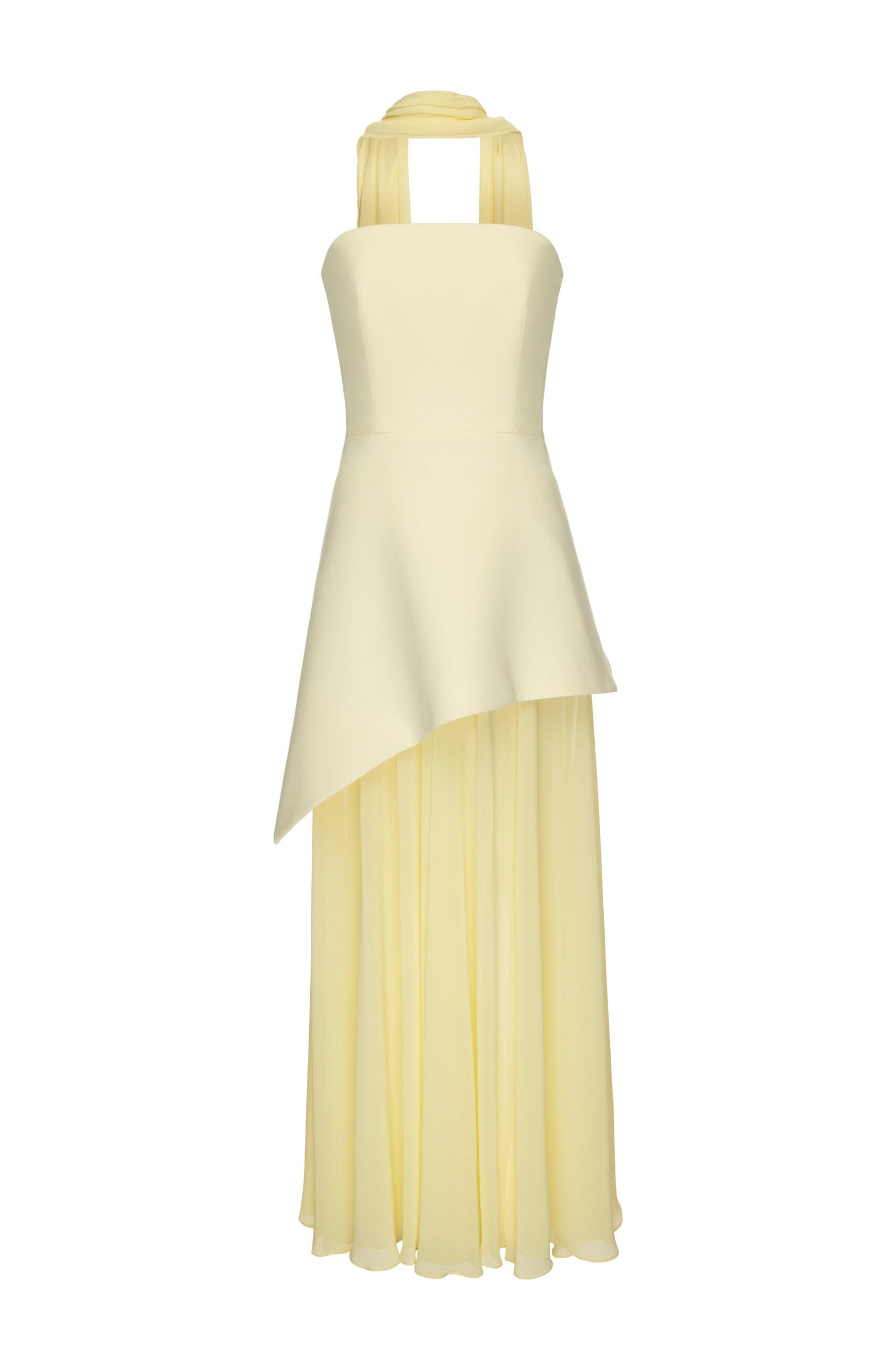 Monaco Butter Yellow with Scarf L Monaco Butter Yellow with Scarf L