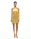 Niki Gold Dress