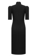 Meira Black Dress