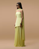 Monaco Butter Yellow with Scarf