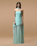 Monaco Seafoam Green with Scarf