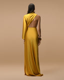 Cannes Mustard Gold Dress