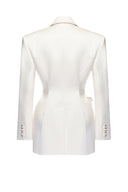 Bloom White Blazer