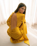 Josie Mustard Gold Dress