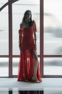 Naia Red Dress