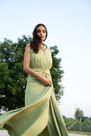 Lene Pistachio Dress