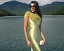 Carla Sage Green Dress