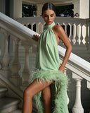 Nia Soft Sage Dress