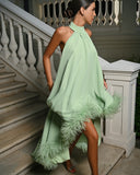 Nia Soft Sage Dress