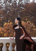 Erin Dark Chocolate Dress