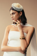 Monaco White Dress with Scarf