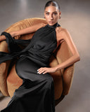 Paola Black Dress