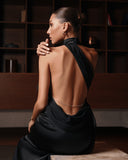 Paola Black Dress