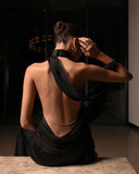 Paola Black Dress