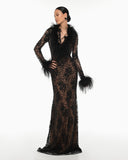 Vittoria Black Lace Dress