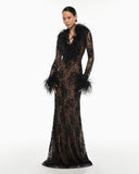 Vittoria Black Lace Dress