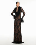 Vittoria Black Lace Dress