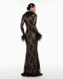 Vittoria Black Lace Dress