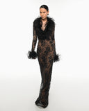 Vittoria Black Lace Dress