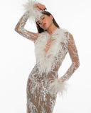 Vittoria White Lace Dress