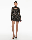 Gigi Black Lace Dress