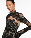 Gigi Black Lace Dress