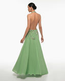 Aiya Sage Green Dress