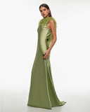 Carla Sage Green Dress