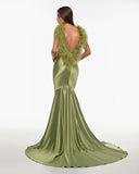 Carla Sage Green Dress