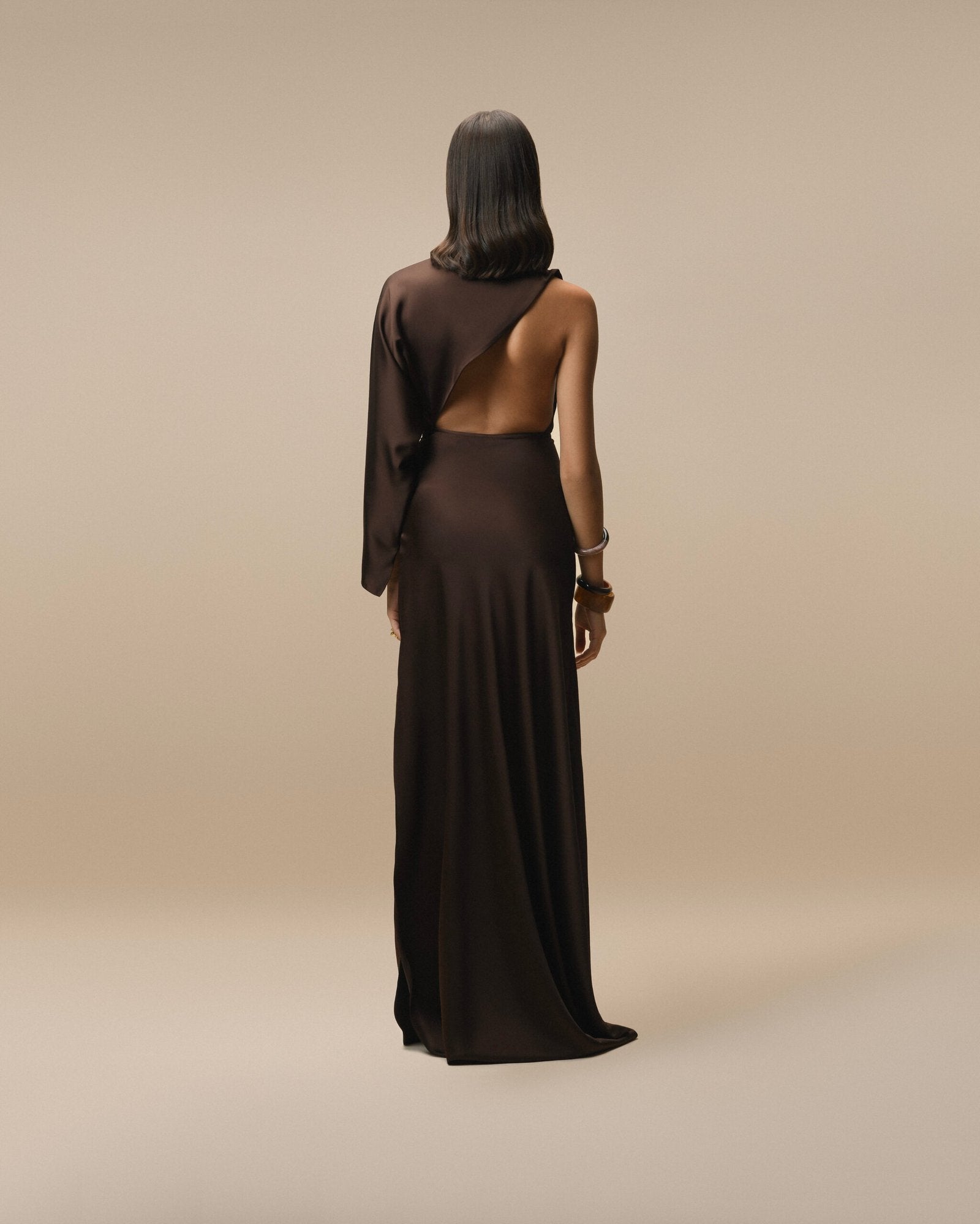 Cannes Choco Brown Dress M Cannes Choco Brown Dress M