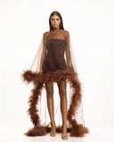Freya Chocolate Dress