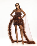 Freya Chocolate Dress
