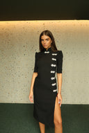 Meira Black Dress