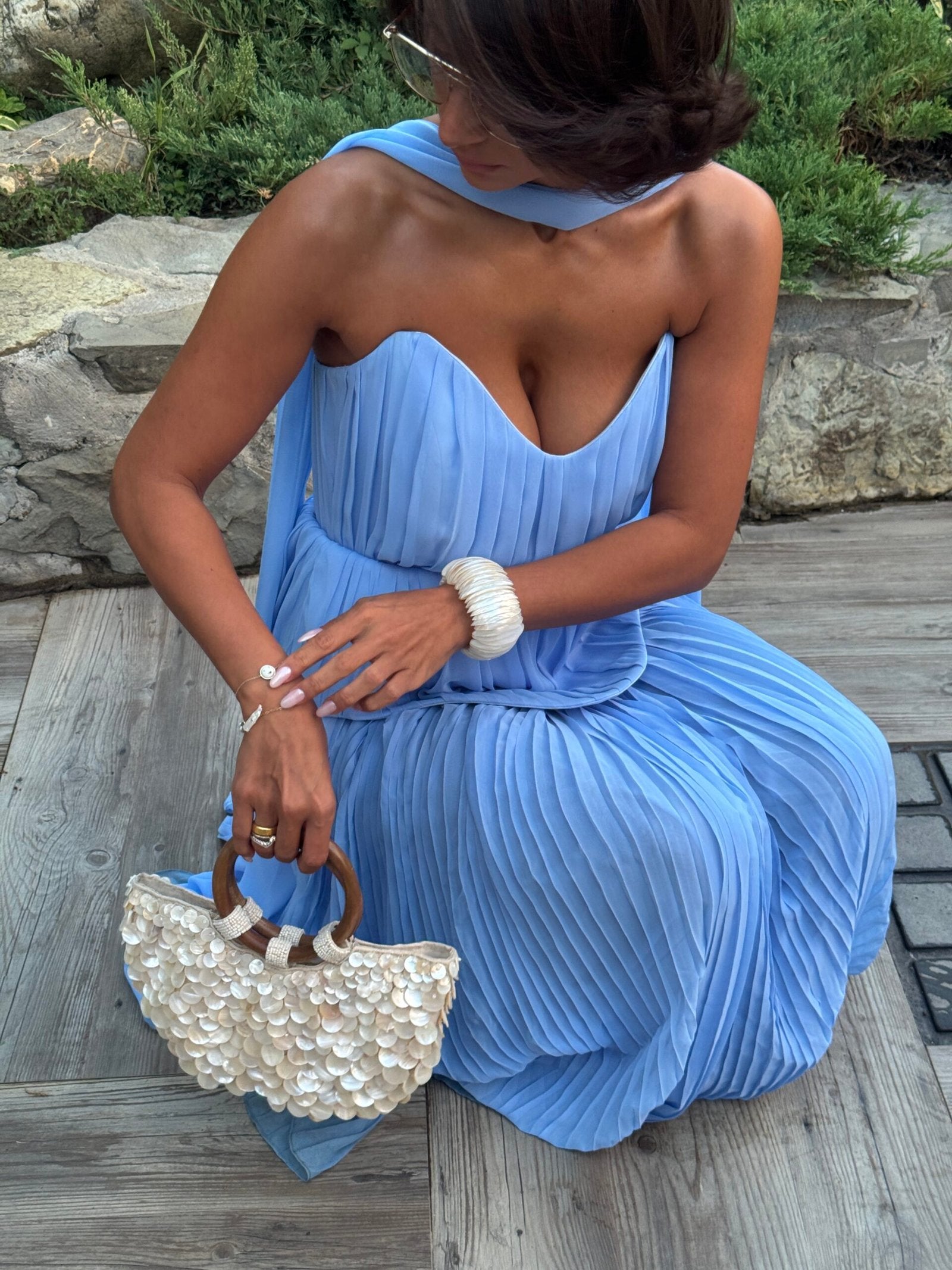 Jasmine Sky Blue Dress XS Jasmine Sky Blue Dress XS