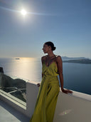 Tamara Olive Dress