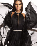 Ines Black Dress