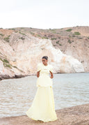 Verona Butter Yellow Dress