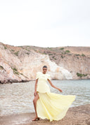 Verona Butter Yellow Dress
