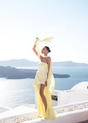 Monaco Butter Yellow with Scarf