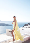 Monaco Butter Yellow with Scarf