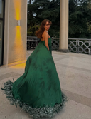 Evelin Emerald Dress