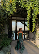 Evelin Emerald Dress
