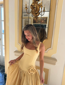Kesi Butter Yellow Dress