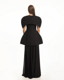 Verona Black Dress