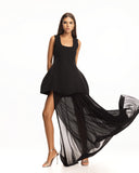 Verona Black Dress