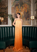 Mare Sunset Orange Dress