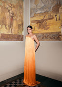 Mare Sunset Orange Dress