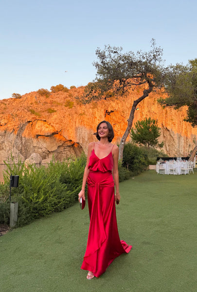 Keira Red Dress S