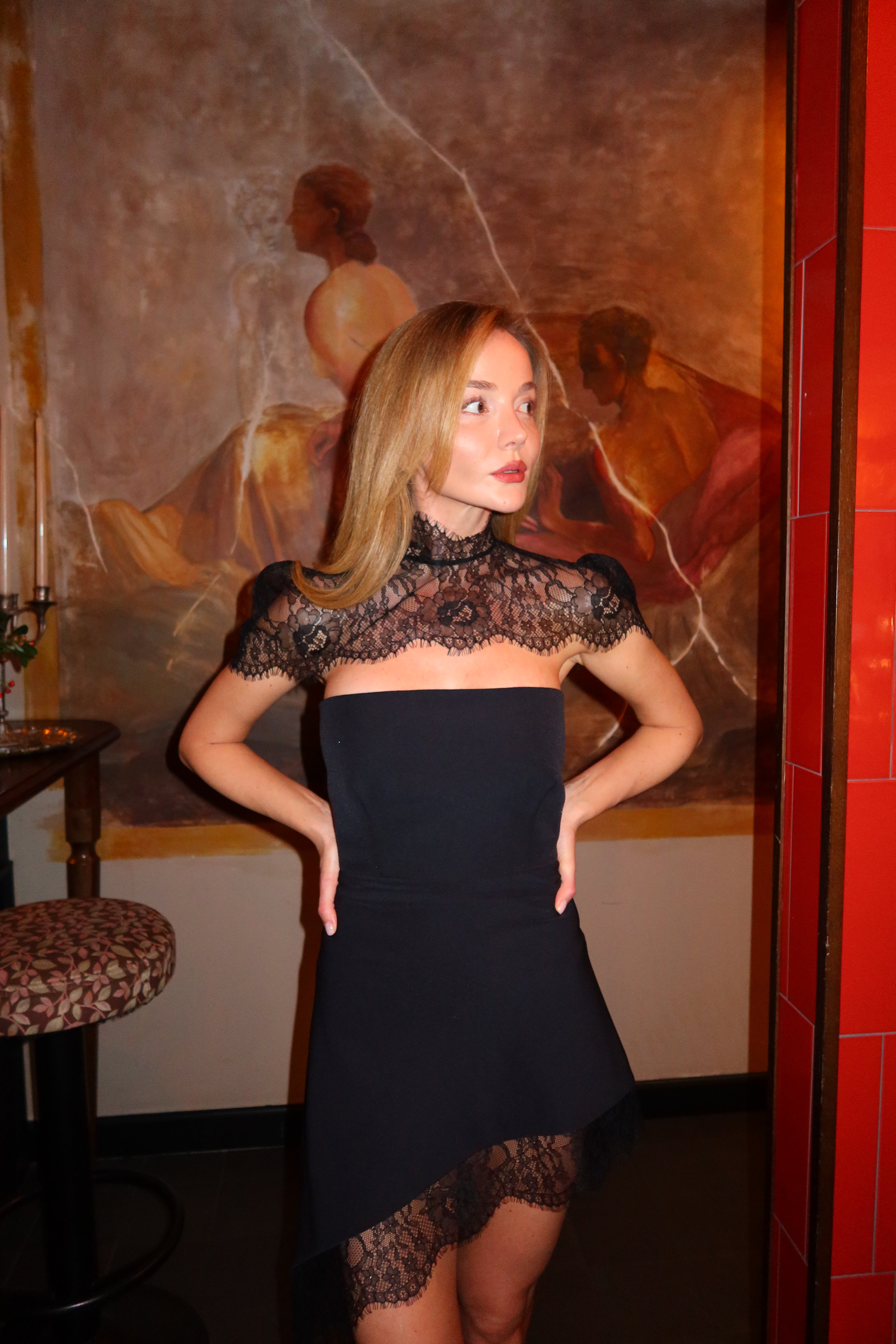 Katea Black Dress L Katea Black Dress L