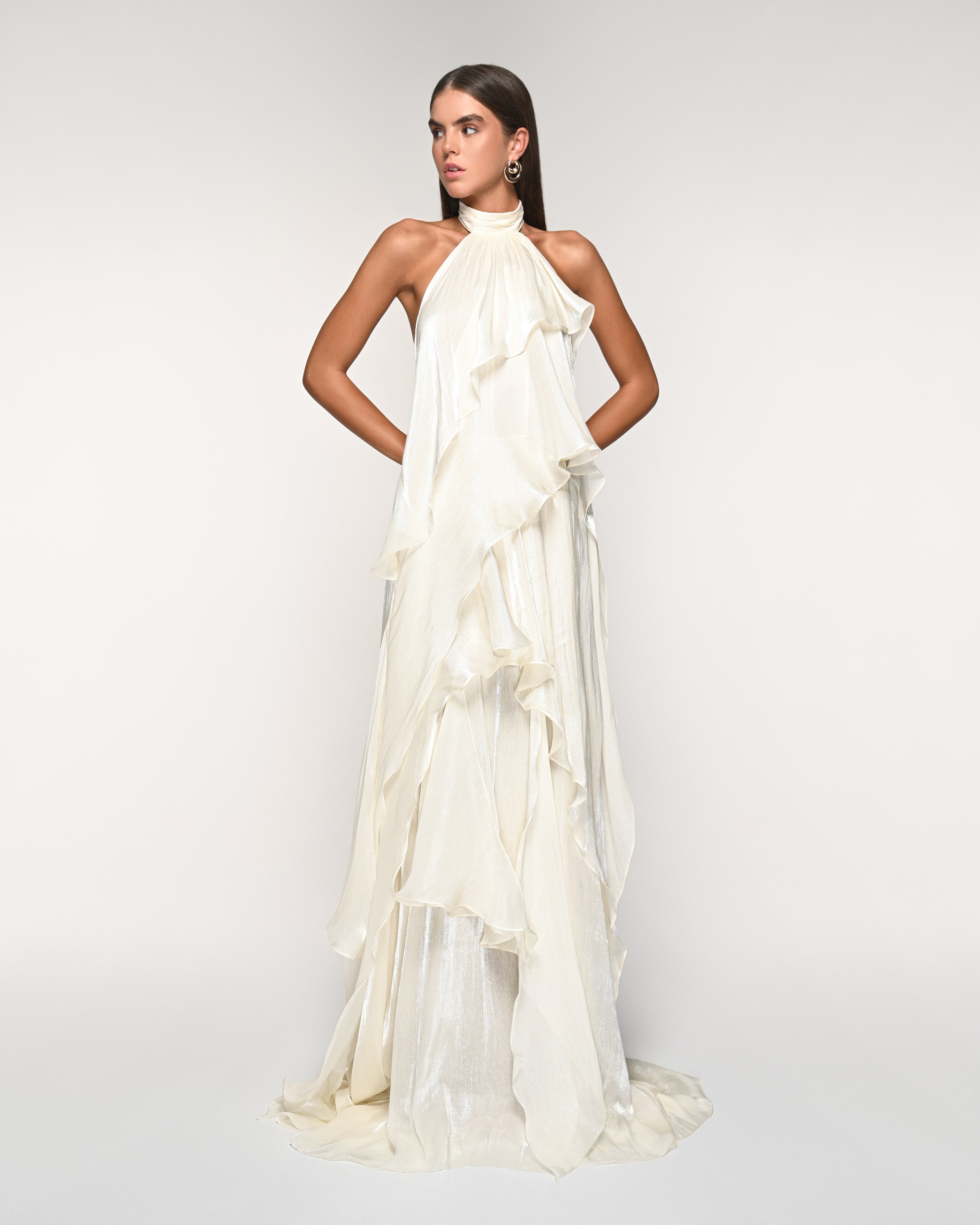 Jessy Butter Cream Dress